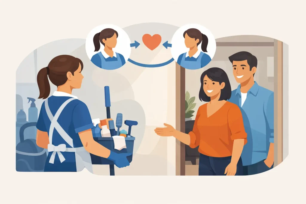 Why the Same Cleaner Every Visit Matters